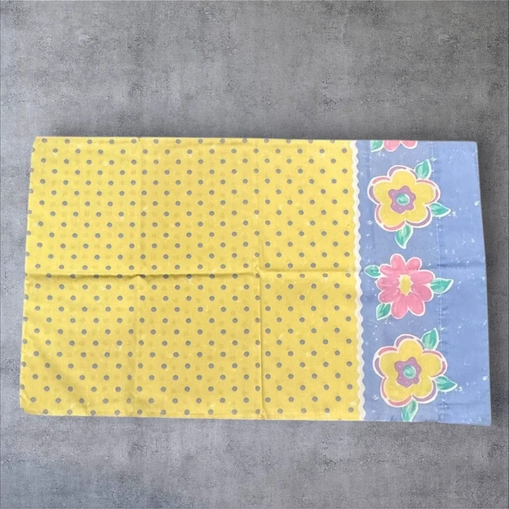 Vintage Dan Rivers Bibb Company Twin Flat Sheet And Standard‎ Pillow Case